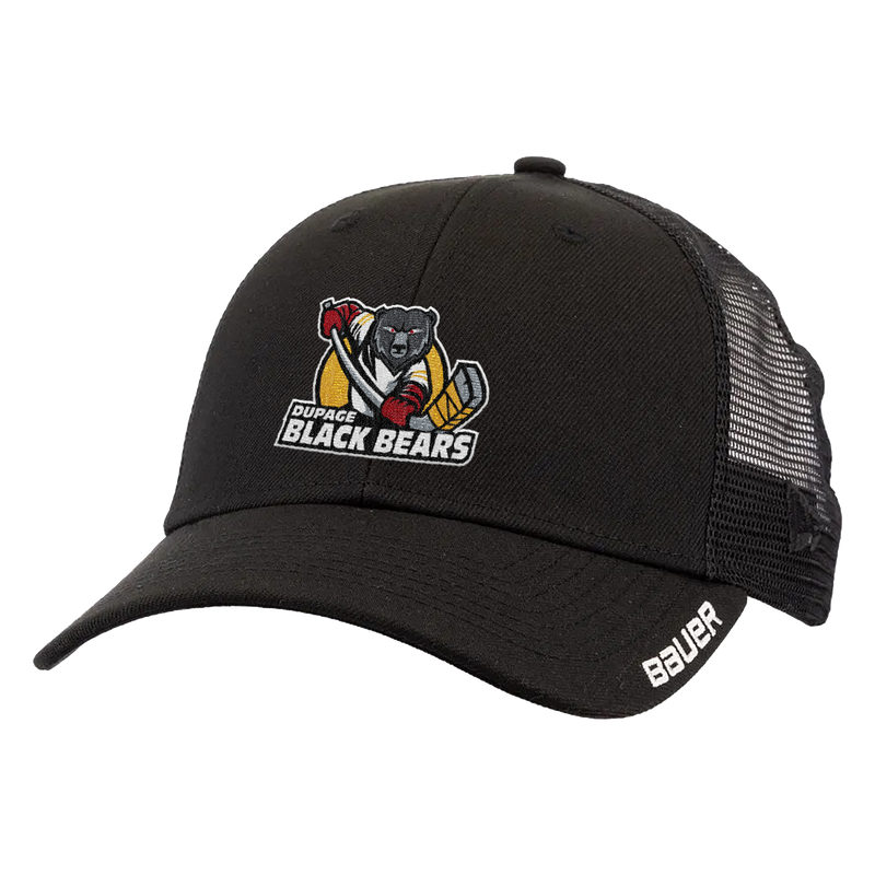 Dupage Black Bears Bauer Adult Team Mesh Snapback