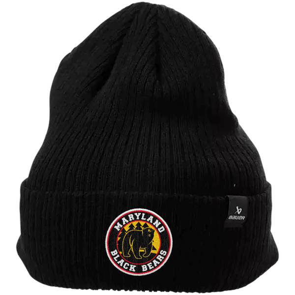 Maryland Black Bears Bauer Team Ribbed Toque