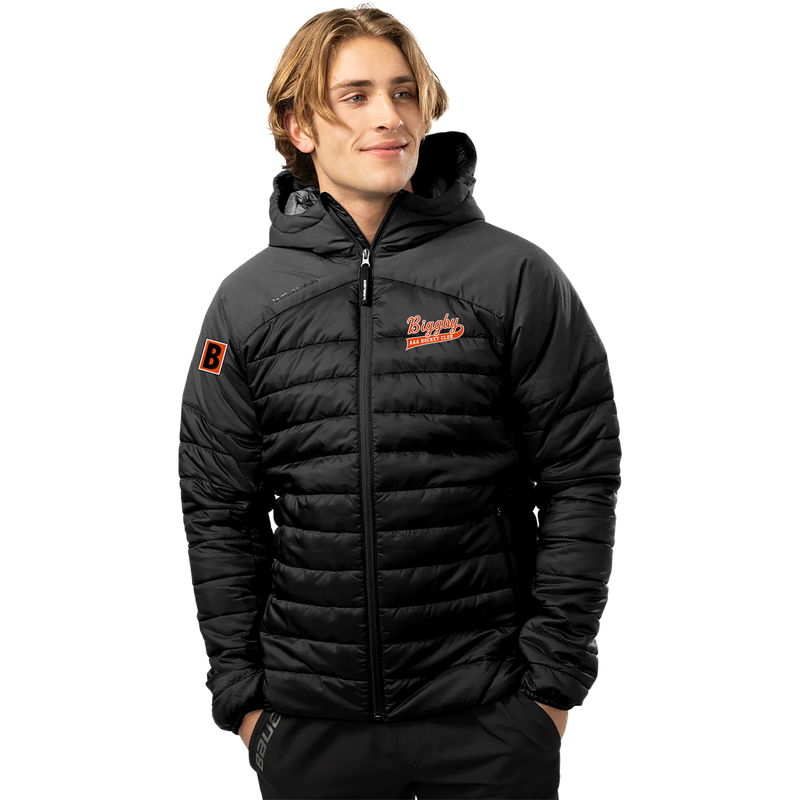 Biggby Coffee AAA Bauer Adult Team Puffer Jacket