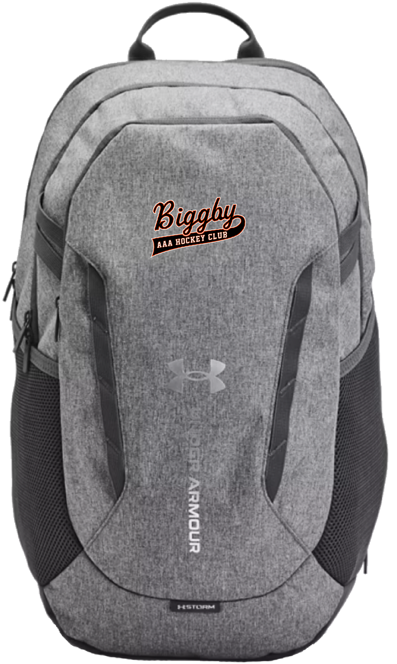 Biggby Coffee AAA UA Hustle 6.0 Team Backpack