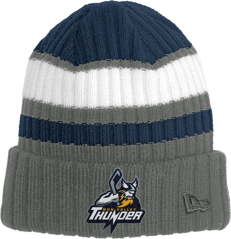 Mon Valley Thunder New Era Ribbed Tailgate Beanie