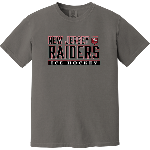 NJ Raiders Heavyweight Ring Spun Tee