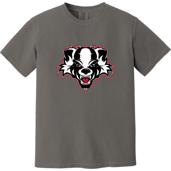 Scary Badgers Heavyweight Ring Spun Tee