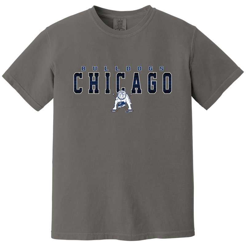 Chicago Bulldogs Heavyweight Ring Spun Tee