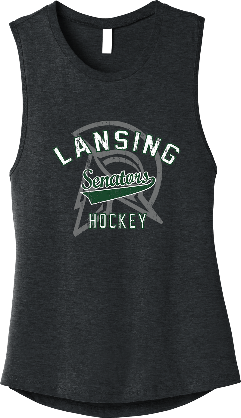 Lansing Senators Womens Jersey Muscle Tank