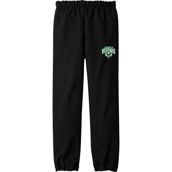 Jersey Mustangs Youth Heavy Blend Sweatpant