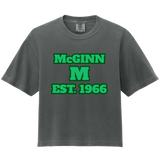 McGinn Elementary 'Varsity Block' Comfort Colors Women’s Heavyweight Boxy Tee