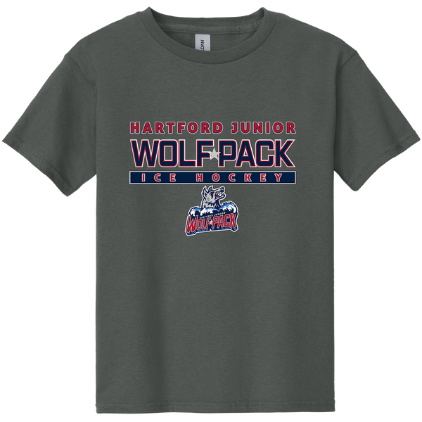 Hartford Jr. Wolfpack Youth Heavy Cotton 100% Cotton T-Shirt