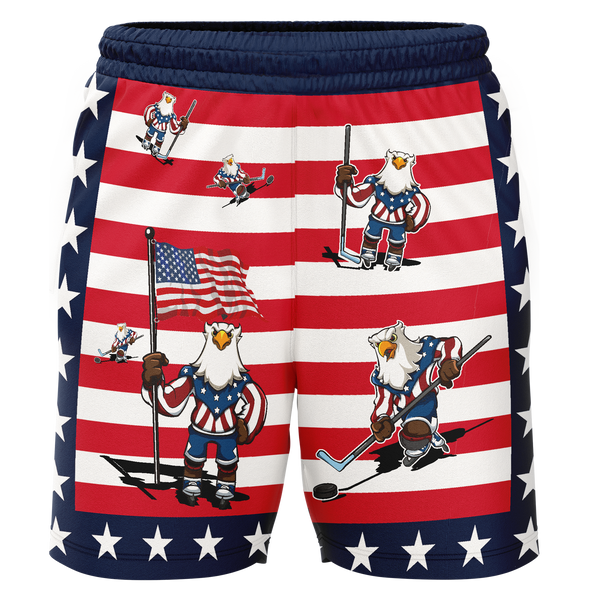 Woodridge Wild American Eagle Youth Workout Wear Shorts