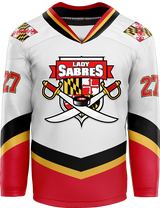SOMD Lady Sabres Youth Player Sublimated Jersey