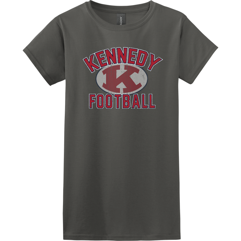 JFK Knights Football Softstyle Ladies' T-Shirt