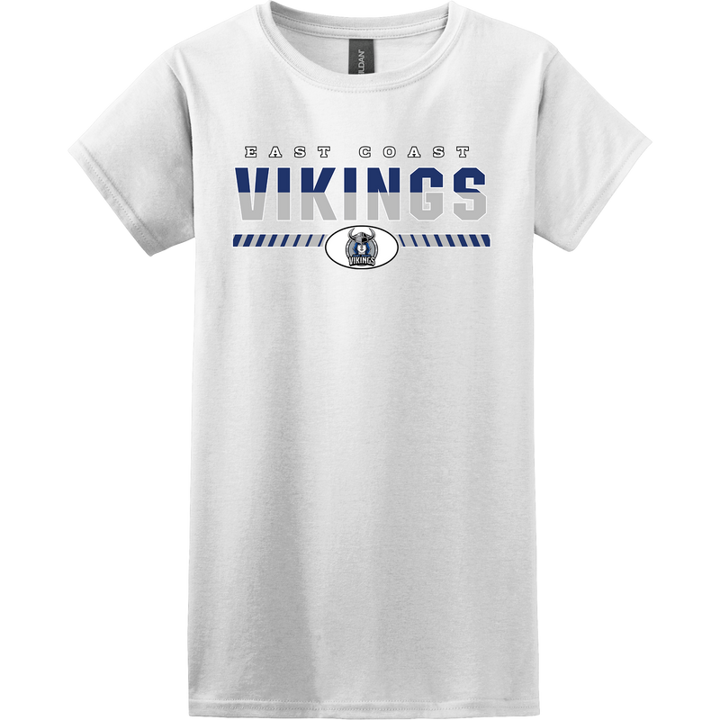 East Coast Vikings (Ladies) Softstyle Ladies T-Shirt