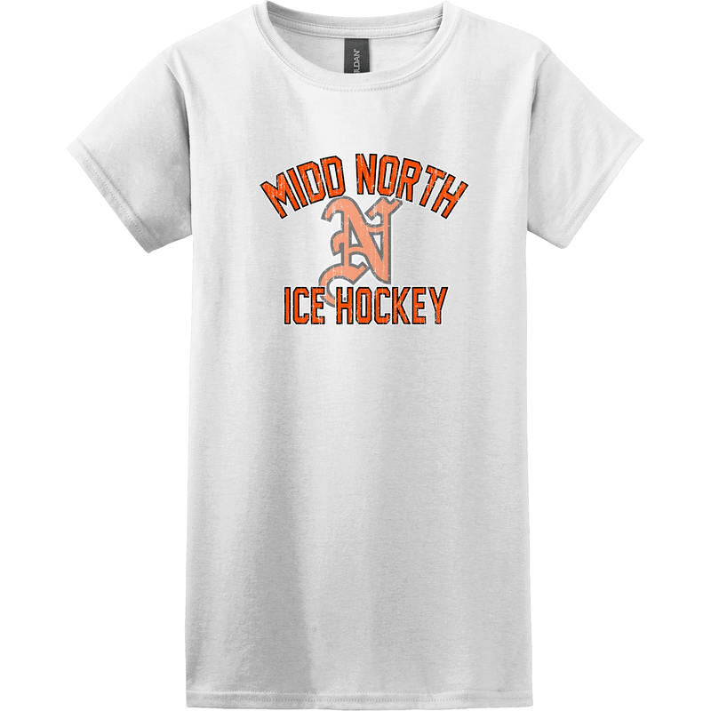 Midd North Hockey Softstyle Ladies' T-Shirt