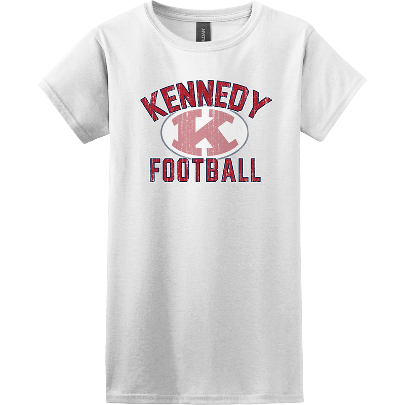 JFK Knights Football Softstyle Ladies' T-Shirt