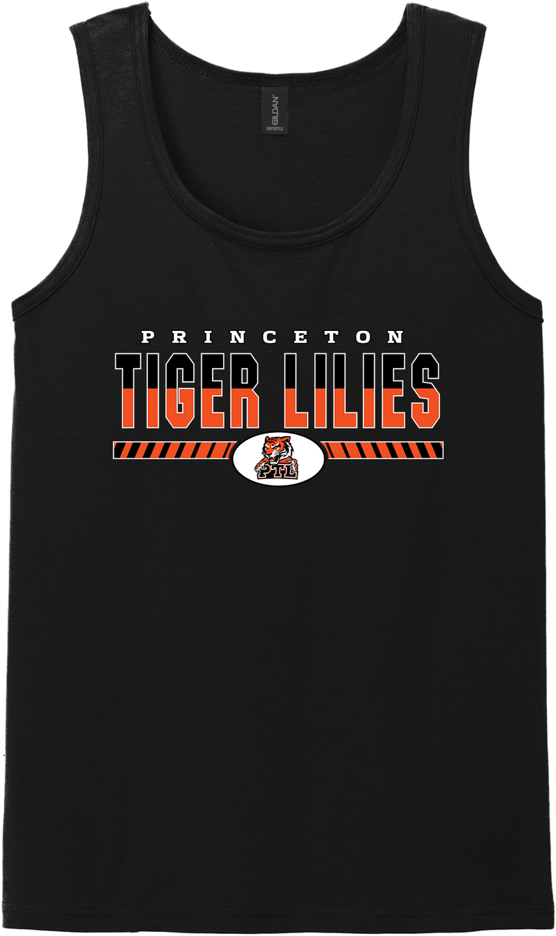 Princeton Tiger Lilies Softstyle Tank Top