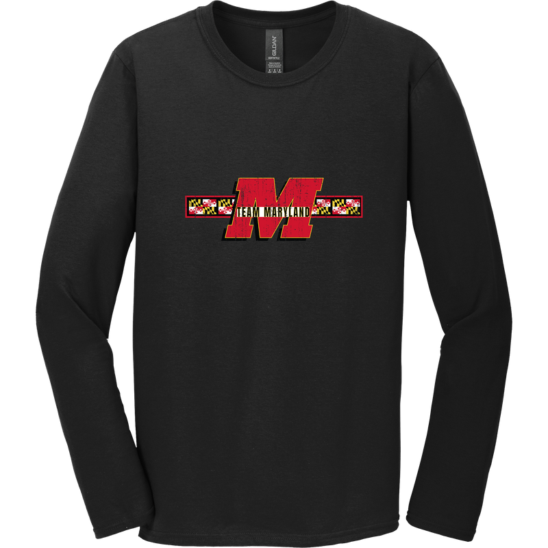 Team Maryland Softstyle Long Sleeve T-Shirt