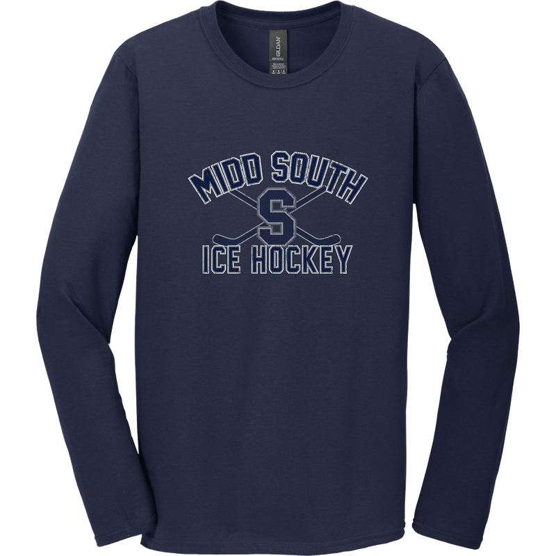 Midd South Hockey Softstyle Long Sleeve T-Shirt