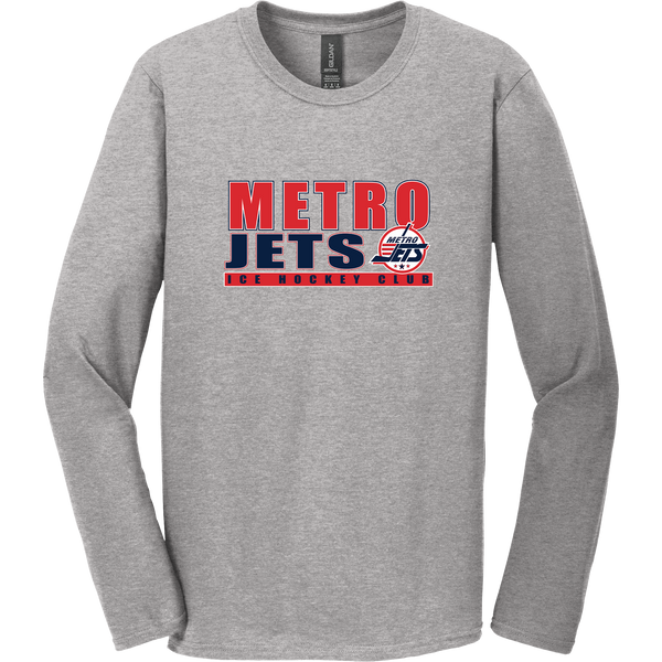 Metro Jets Softstyle Long Sleeve T-Shirt