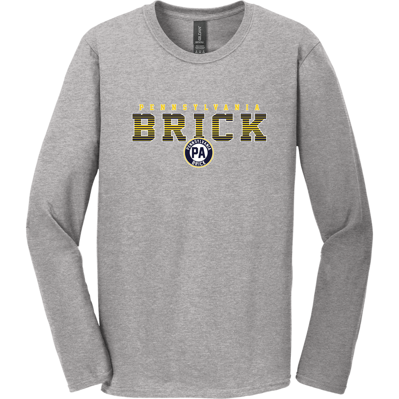 PA Brick Softstyle Long Sleeve T-Shirt