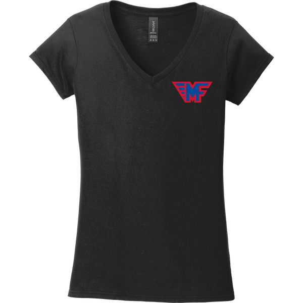 Mid-Fairfield Softstyle Ladies Fit V-Neck T-Shirt