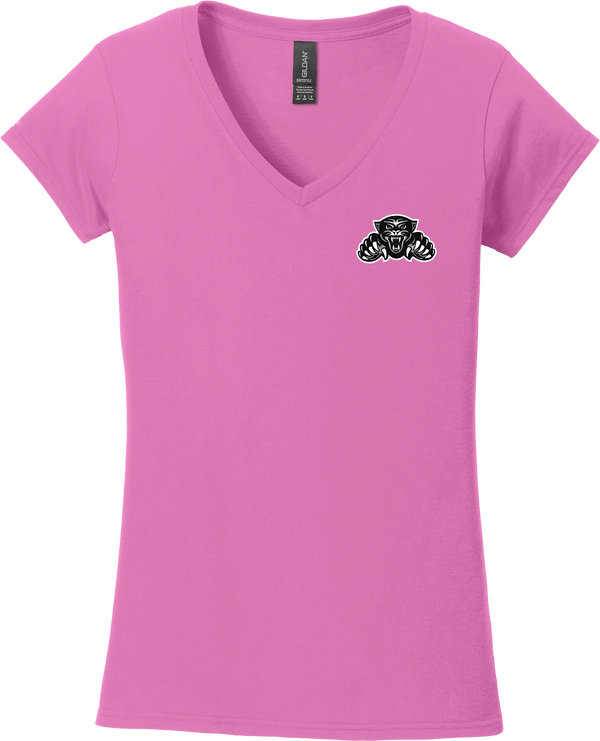 Igloo Jaguars Softstyle Ladies Fit V-Neck T-Shirt