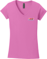 Mass Conn United Softstyle Ladies Fit V-Neck T-Shirt