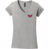 York Devils Softstyle Ladies Fit V-Neck T-Shirt