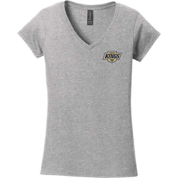 Skylands Kings Softstyle Ladies Fit V-Neck T-Shirt