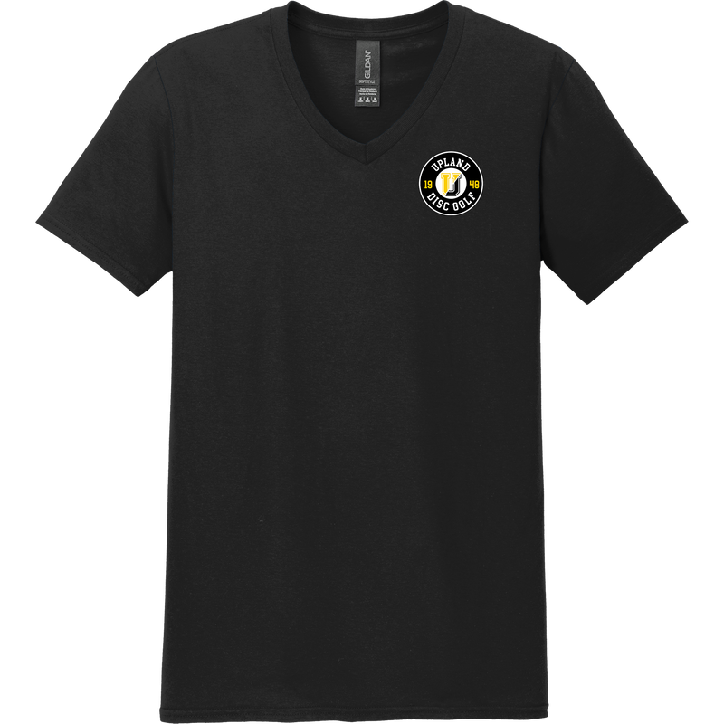Upland Disc Golf Softstyle V-Neck T-Shirt