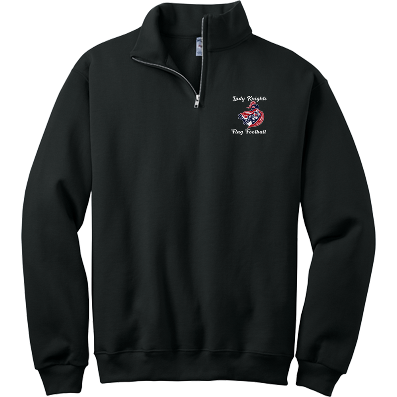 Kennedy Lady Knights NuBlend 1/4-Zip Cadet Collar Sweatshirt