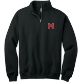 Mount St. Charles NuBlend 1/4-Zip Cadet Collar Sweatshirt