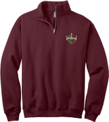 Delaware Ducks NuBlend 1/4-Zip Cadet Collar Sweatshirt