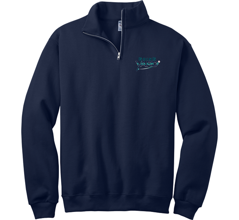 Going Yard NuBlend 1/4-Zip Cadet Collar Sweatshirt