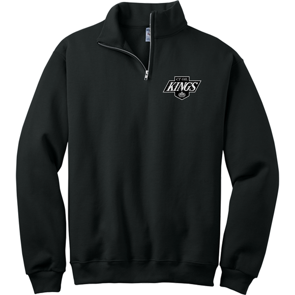 CT Oil Kings NuBlend 1/4-Zip Cadet Collar Sweatshirt