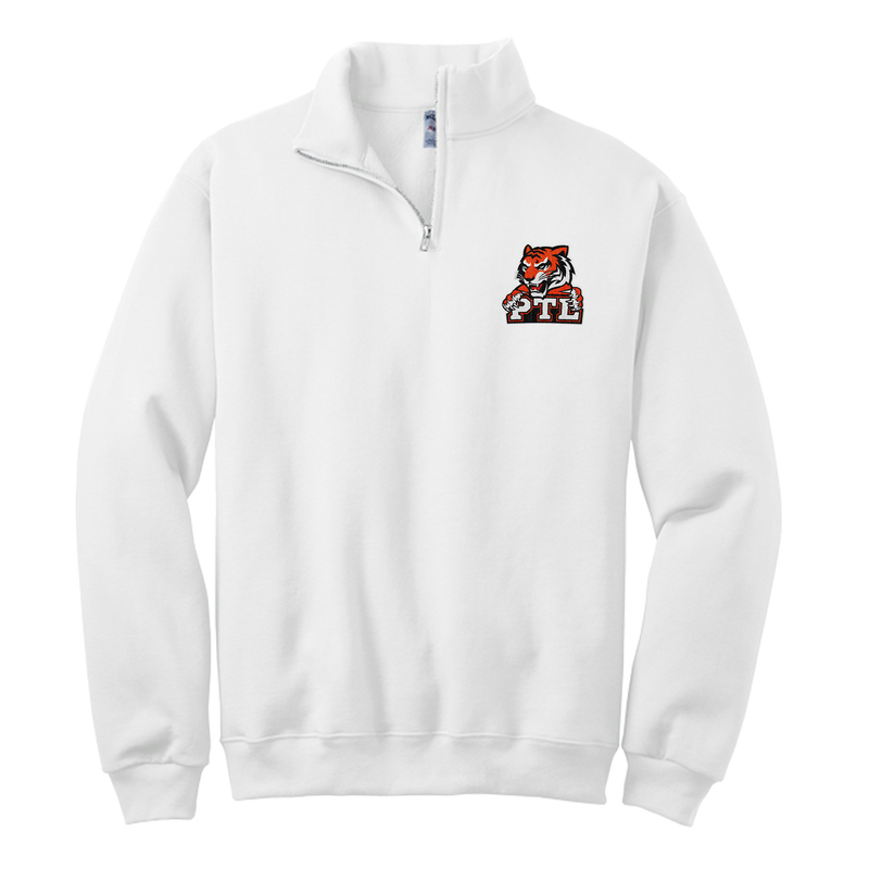 Princeton Tiger Lilies NuBlend 1/4-Zip Cadet Collar Sweatshirt