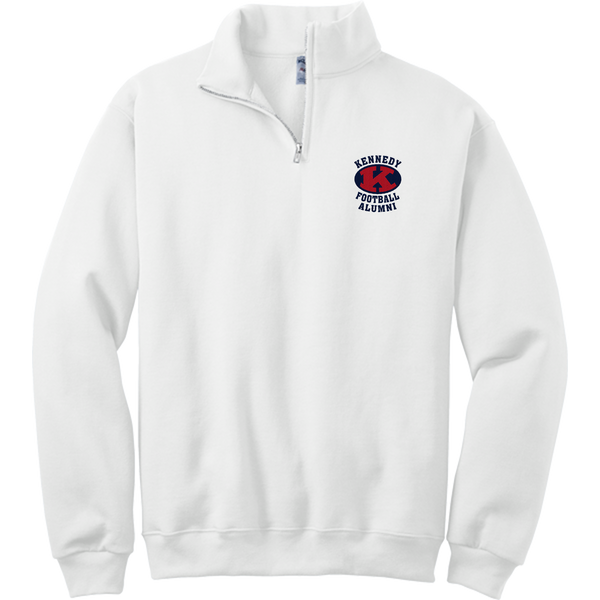 JFK Knights Football Alumni NuBlend 1/4-Zip Cadet Collar Sweatshirt