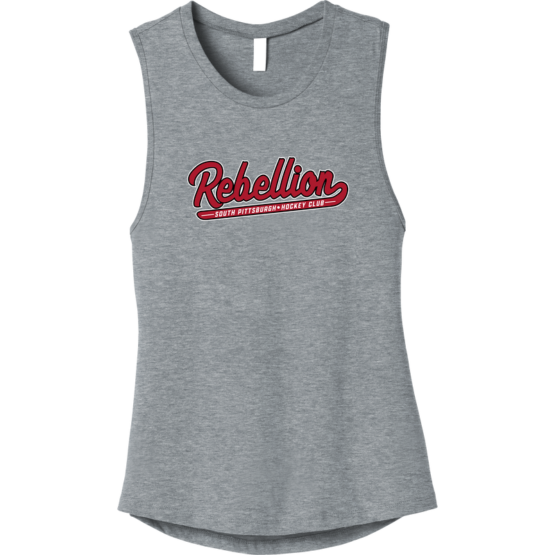 South Pittsburgh Rebellion Womens Jersey Muscle Tank