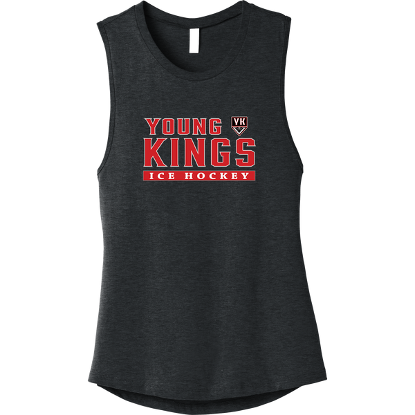 Young Kings Womens Jersey Muscle Tank