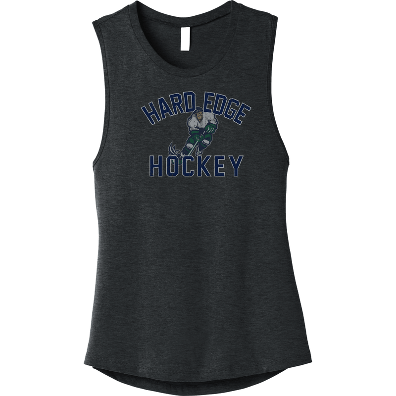 Hard Edge Hockey Womens Jersey Muscle Tank