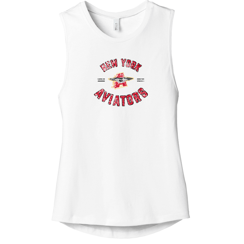 NY Aviators Womens Jersey Muscle Tank