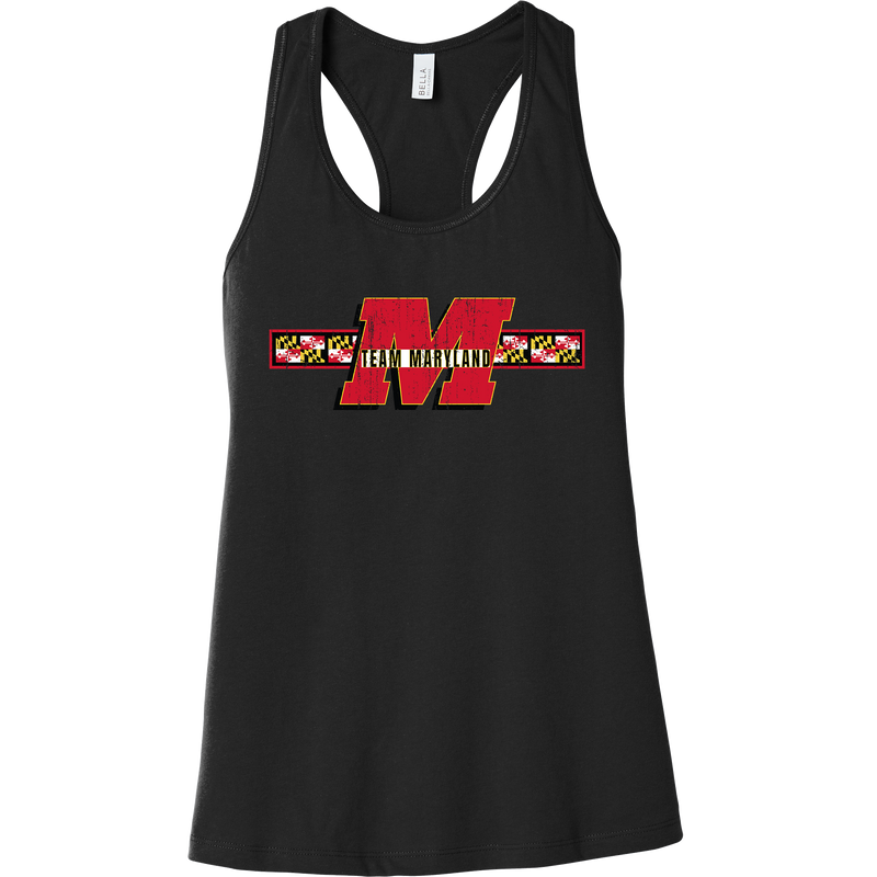 Team Maryland Womens Jersey Racerback Tank