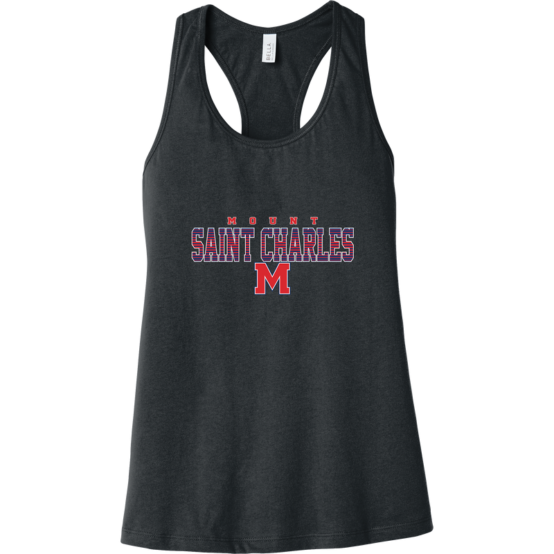 Mount St. Charles Womens Jersey Racerback Tank