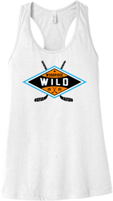 Woodridge Wild Womens Jersey Racerback Tank