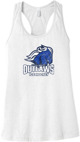 Brandywine Outlaws Womens Jersey Racerback Tank