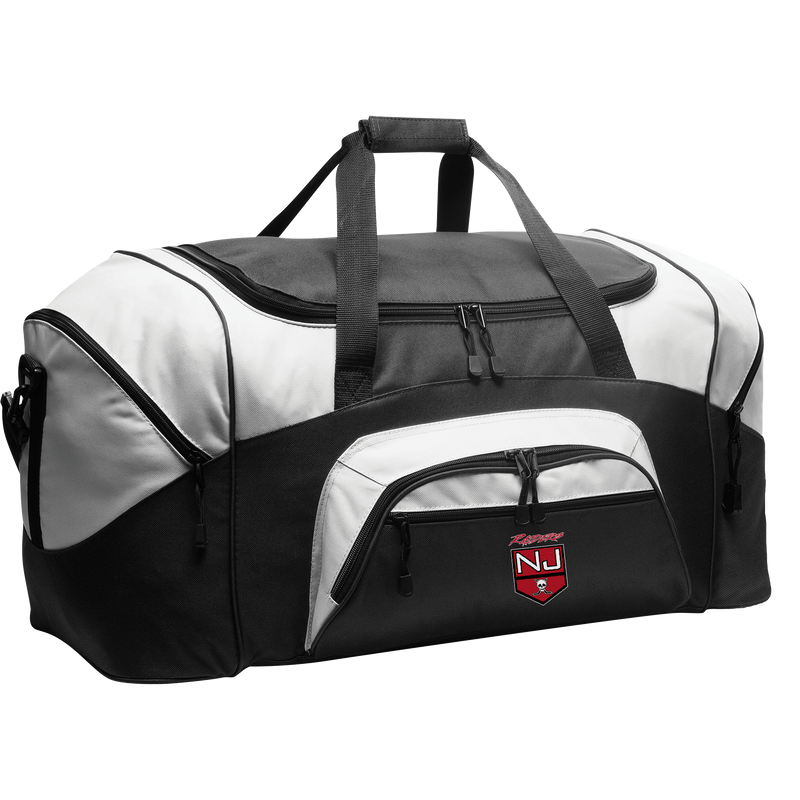 NJ Raiders Standard Colorblock Sport Duffel