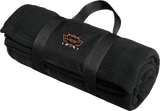 Orange County West Fleece Blanket with Carrying Strap