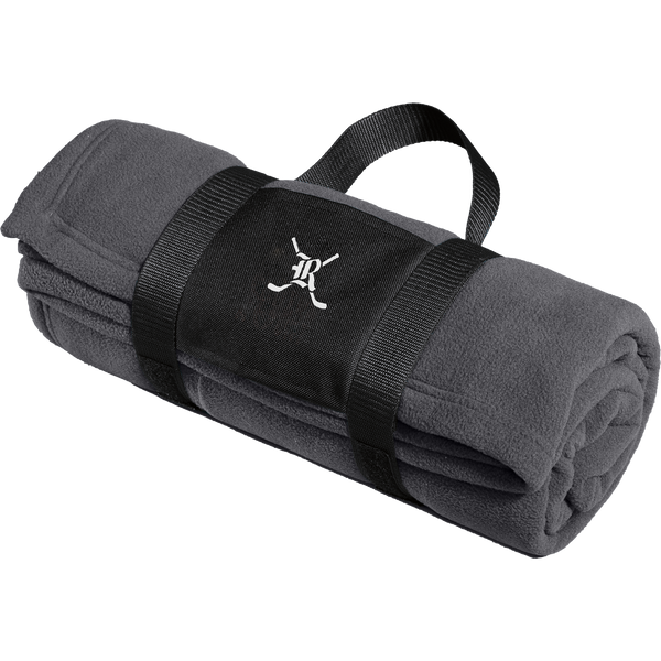 Randolph Middle School Fleece Blanket with Carrying Strap