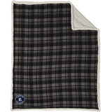 Randolph Hockey Flannel Sherpa Blanket