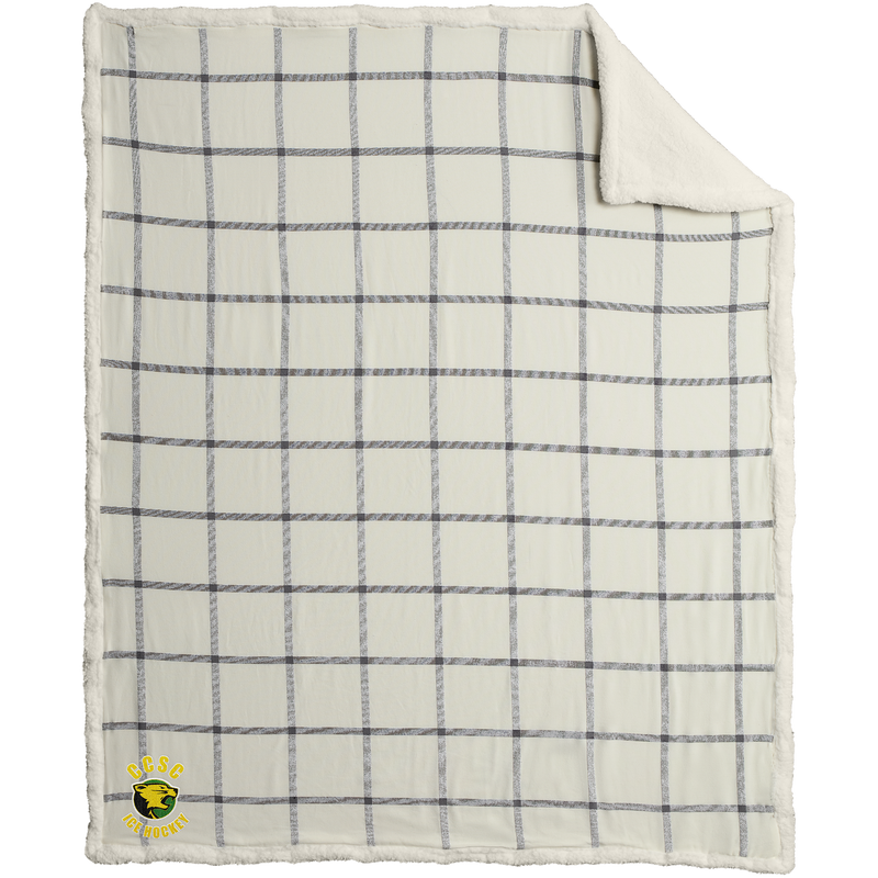 Chester County Flannel Sherpa Blanket