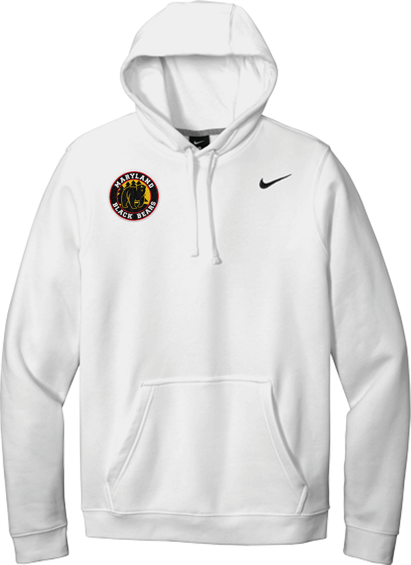 Maryland Black Bears Nike Club Fleece Pullover Hoodie